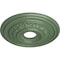 Ekena Millwork Orleans Ceiling Medallion (Canopies up to 4 5/8"), 17 5/8"OD X 3 5/8"ID X 1 7/8"P, Athenian Green CM17OLAGF - alternate 2